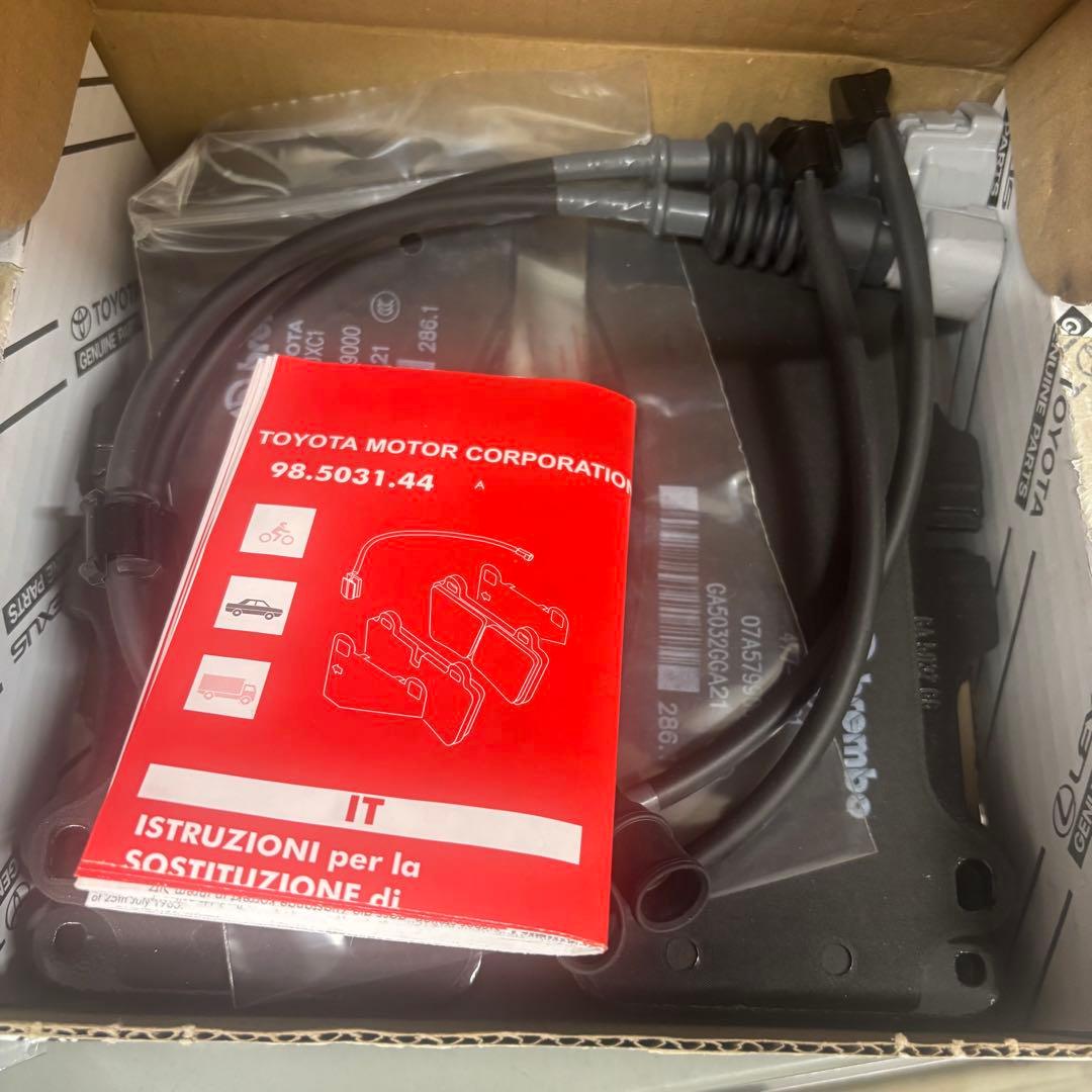 新品 レクサス RC-F RCF GS-F GSF フロントブレーキパッド 純正