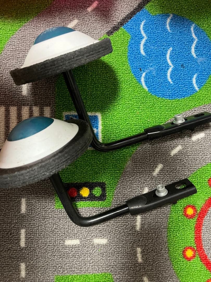 People 幼児用自転車 バスケット付き 青　18インチ