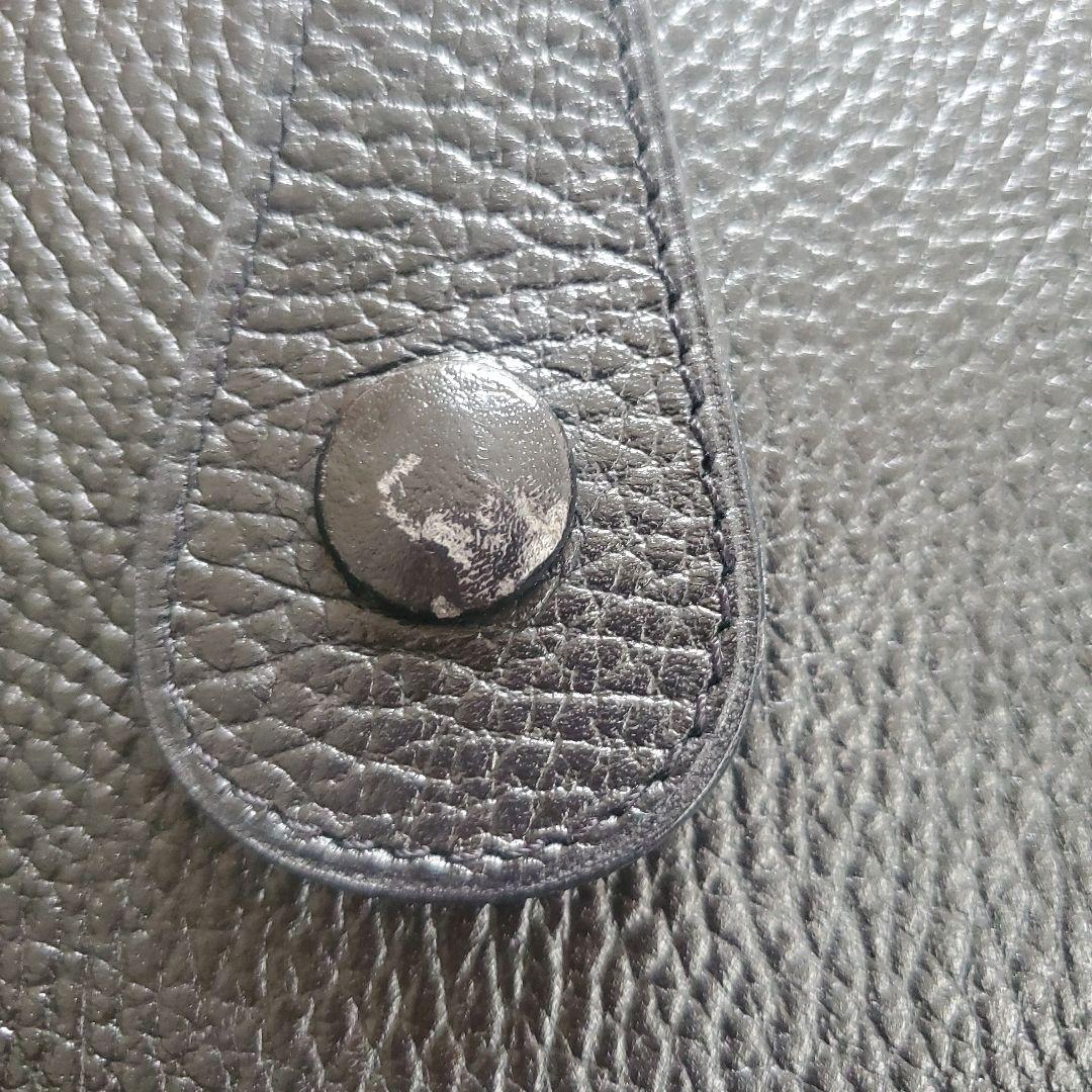 HERMES エヴリンI GM ショルダーバッグ 黒 ゴールド金具 □A刻印