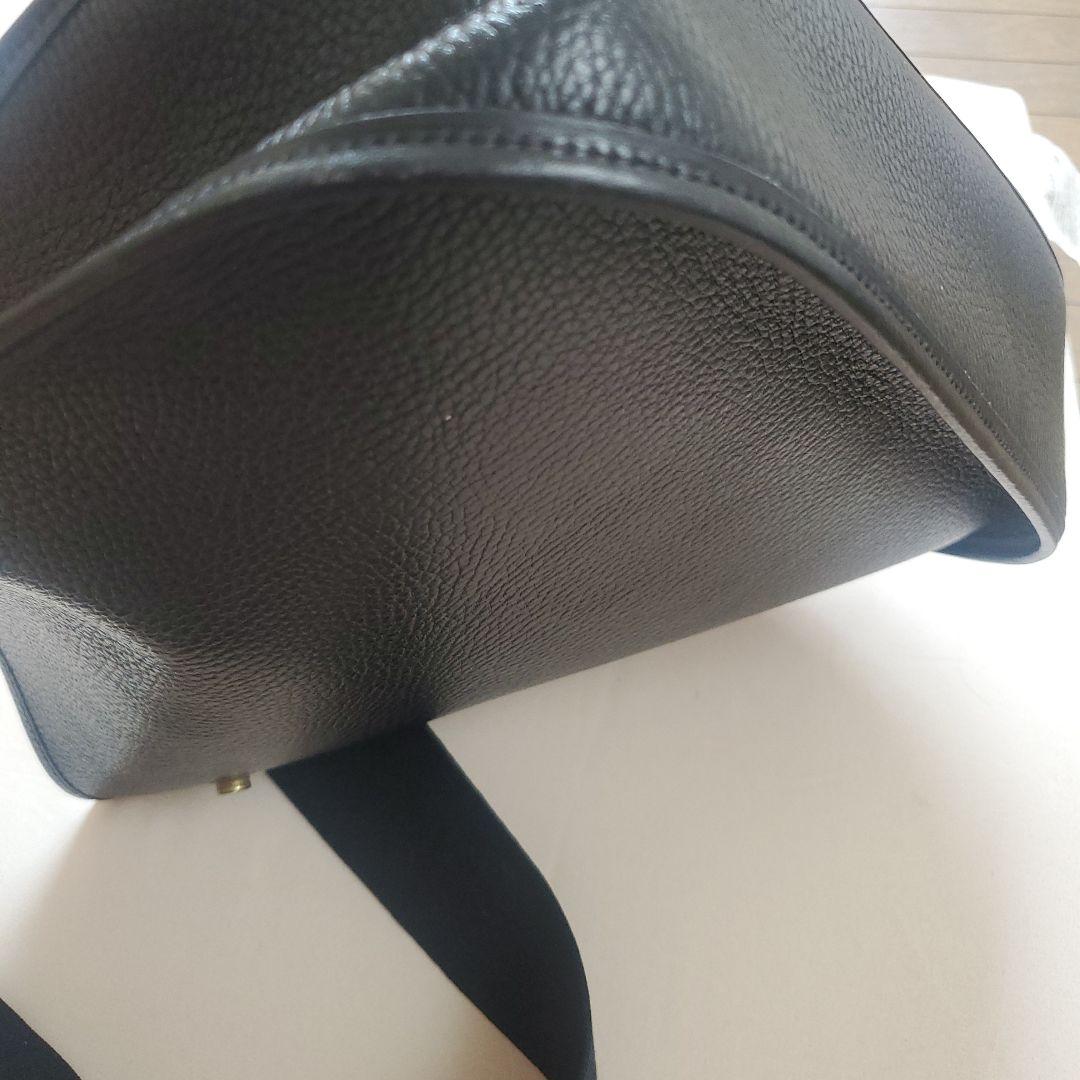 HERMES エヴリンI GM ショルダーバッグ 黒 ゴールド金具 □A刻印