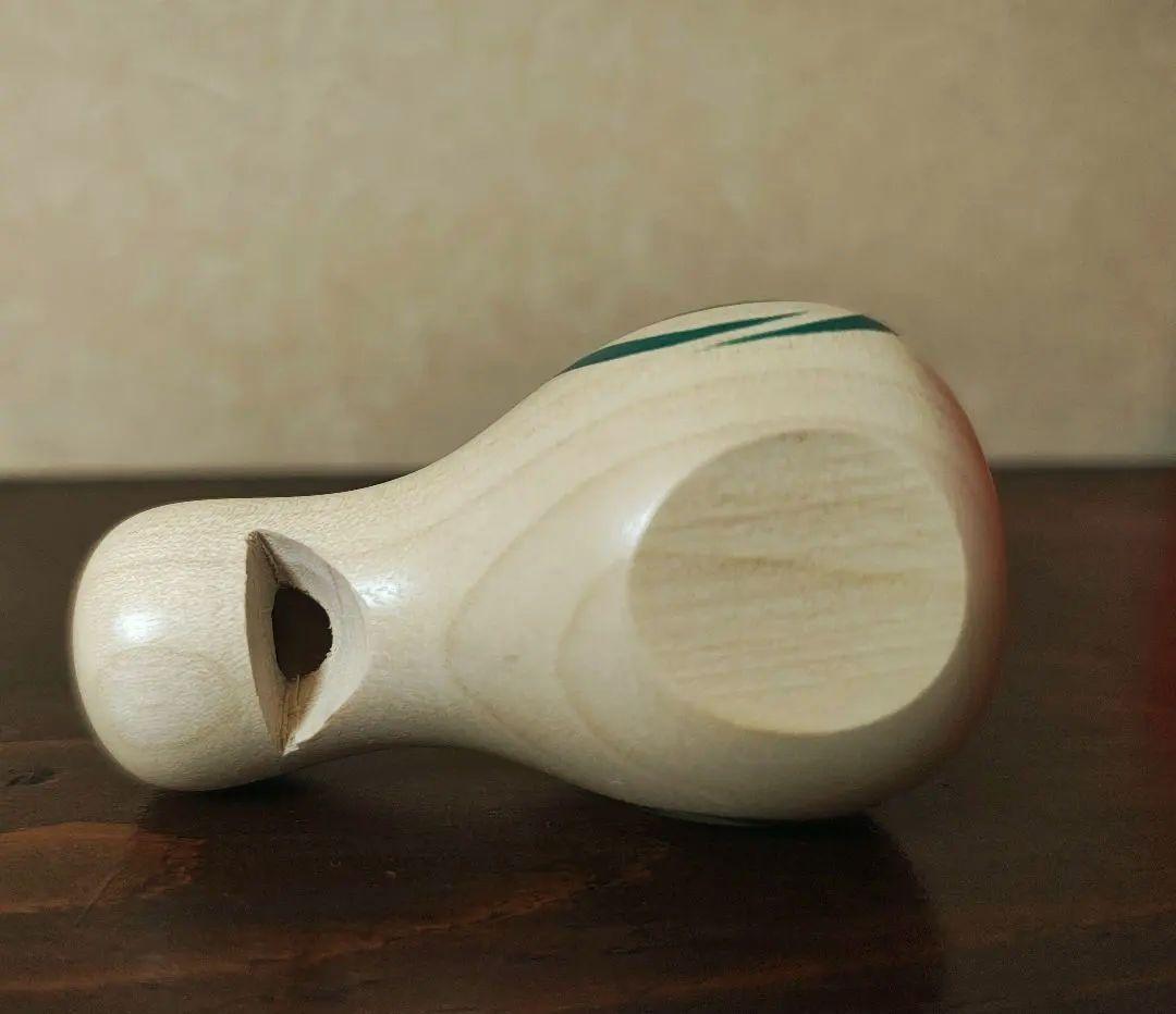 お*ん様 柳宗理　民藝　鳩笛　老舗髙亀　木製鳥型郷土玩具　宮城県鳴子　箱付き