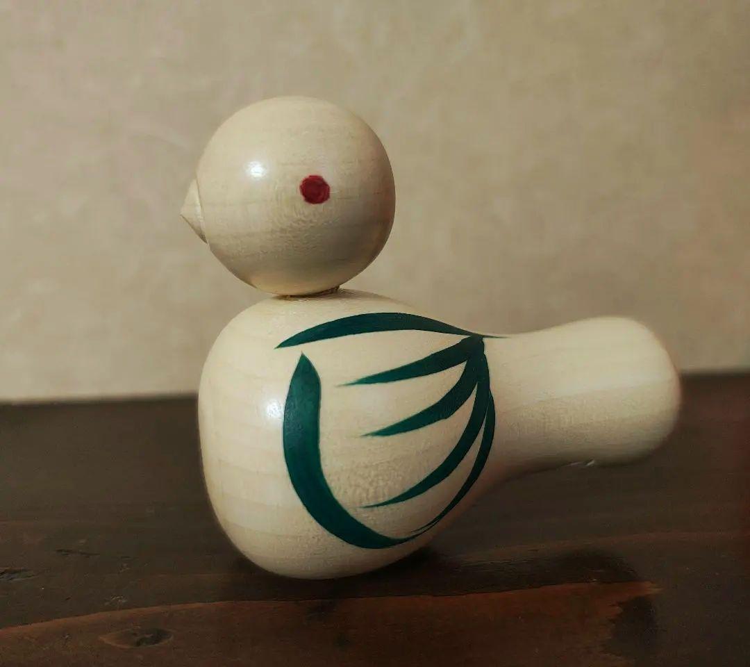 お*ん様 柳宗理　民藝　鳩笛　老舗髙亀　木製鳥型郷土玩具　宮城県鳴子　箱付き