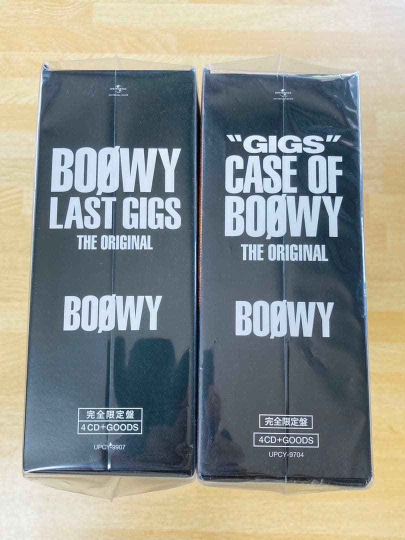 邦楽 LAST GIGS CASE OF BOOWY THE ORIGINAL CD