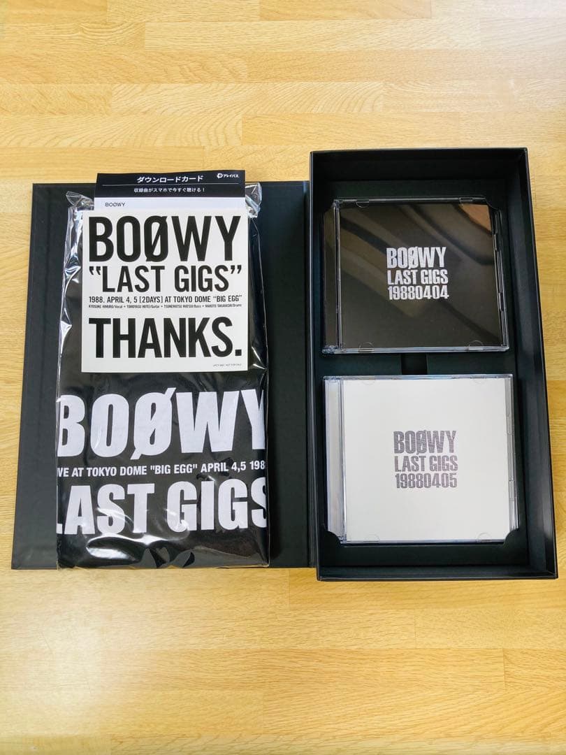 邦楽 LAST GIGS CASE OF BOOWY THE ORIGINAL CD