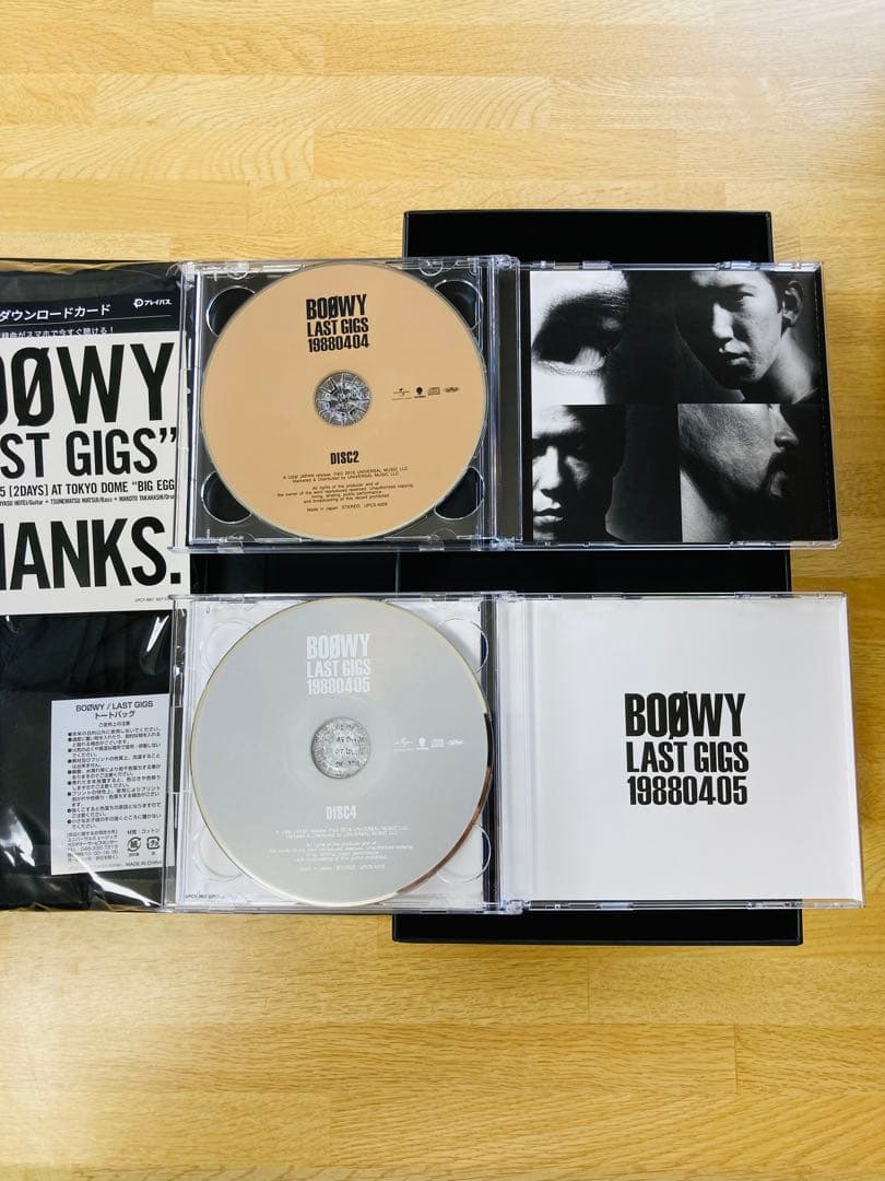 邦楽 LAST GIGS CASE OF BOOWY THE ORIGINAL CD