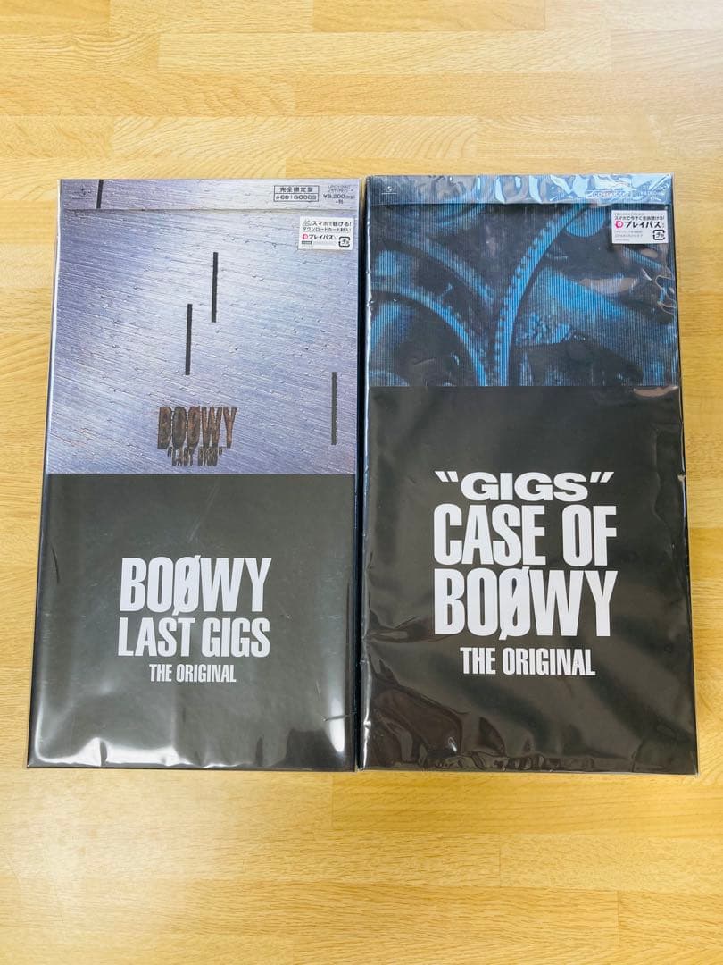 邦楽 LAST GIGS CASE OF BOOWY THE ORIGINAL CD