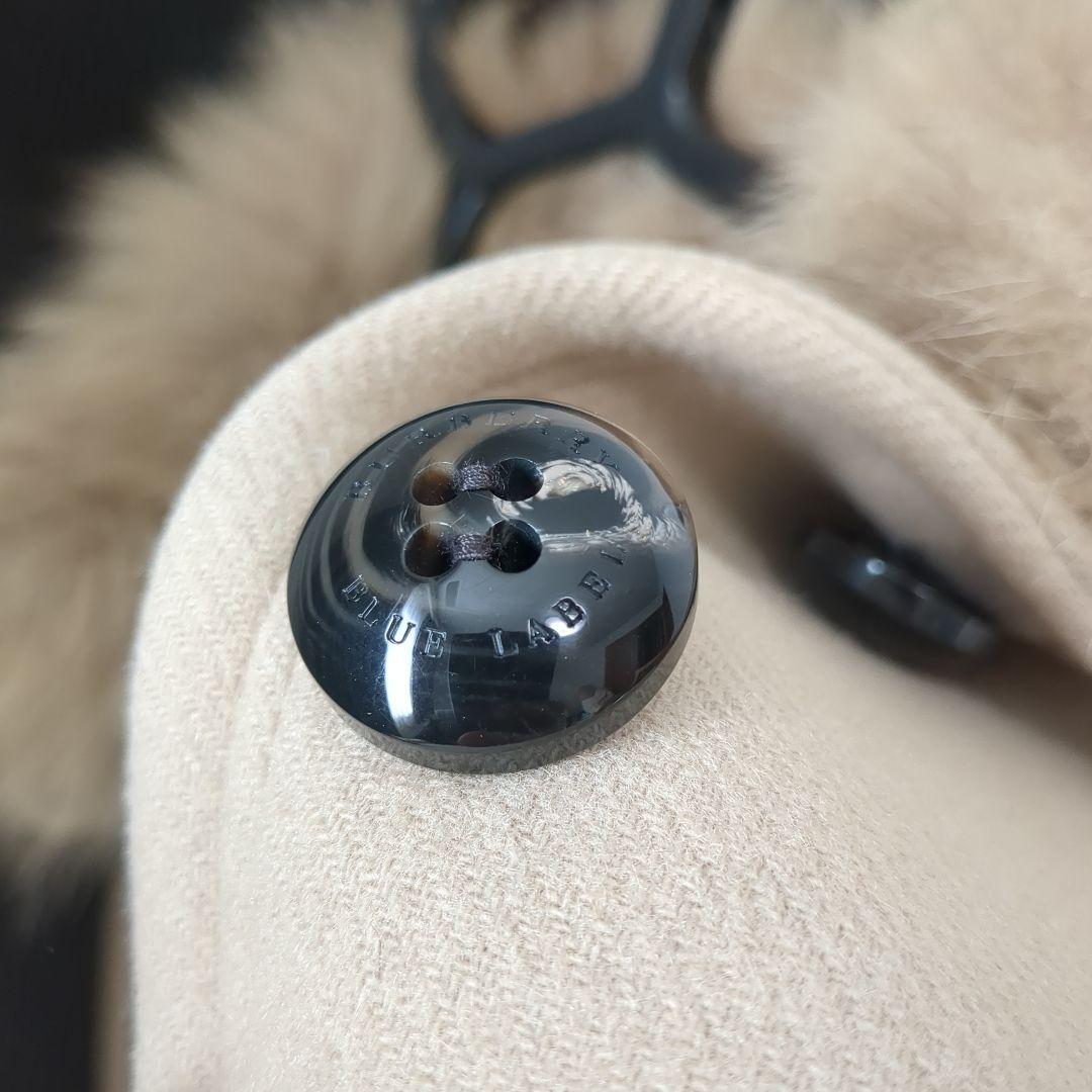 BURBERRY BLUE LABEL フォックスファーコート 40