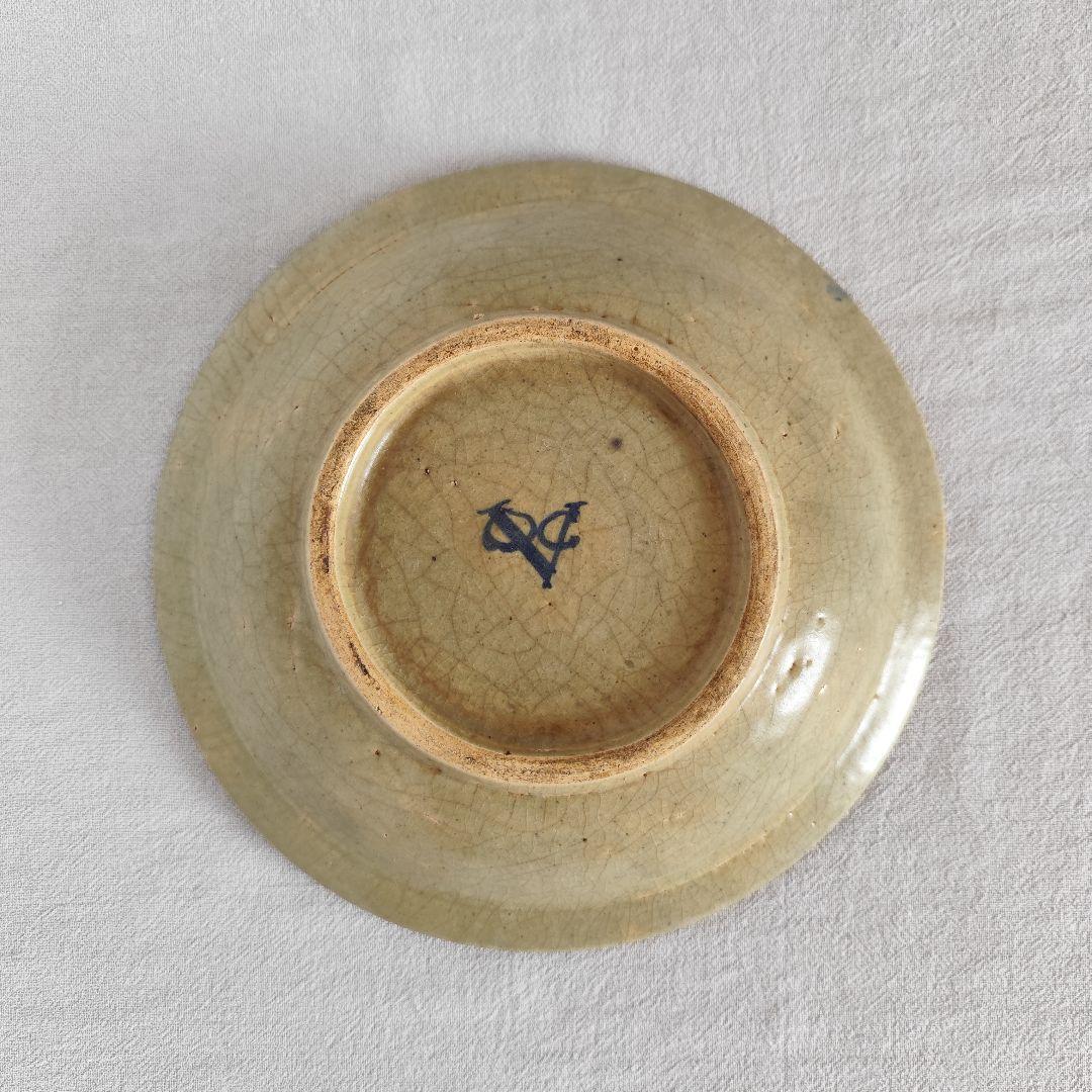 【貴重】古伊万里 VOC オランダ東インド会社 染付け皿