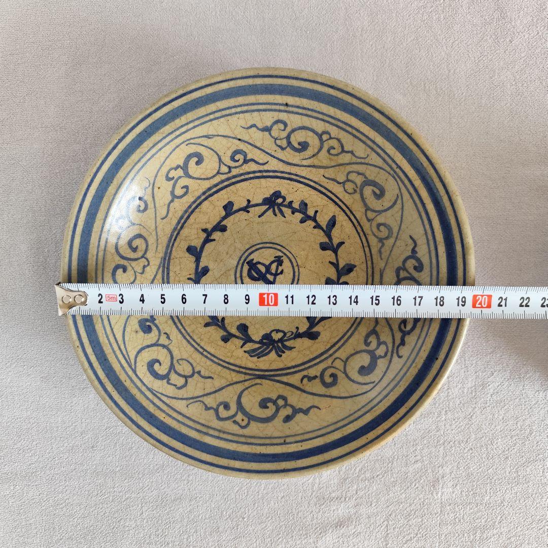 【貴重】古伊万里 VOC オランダ東インド会社 染付け皿