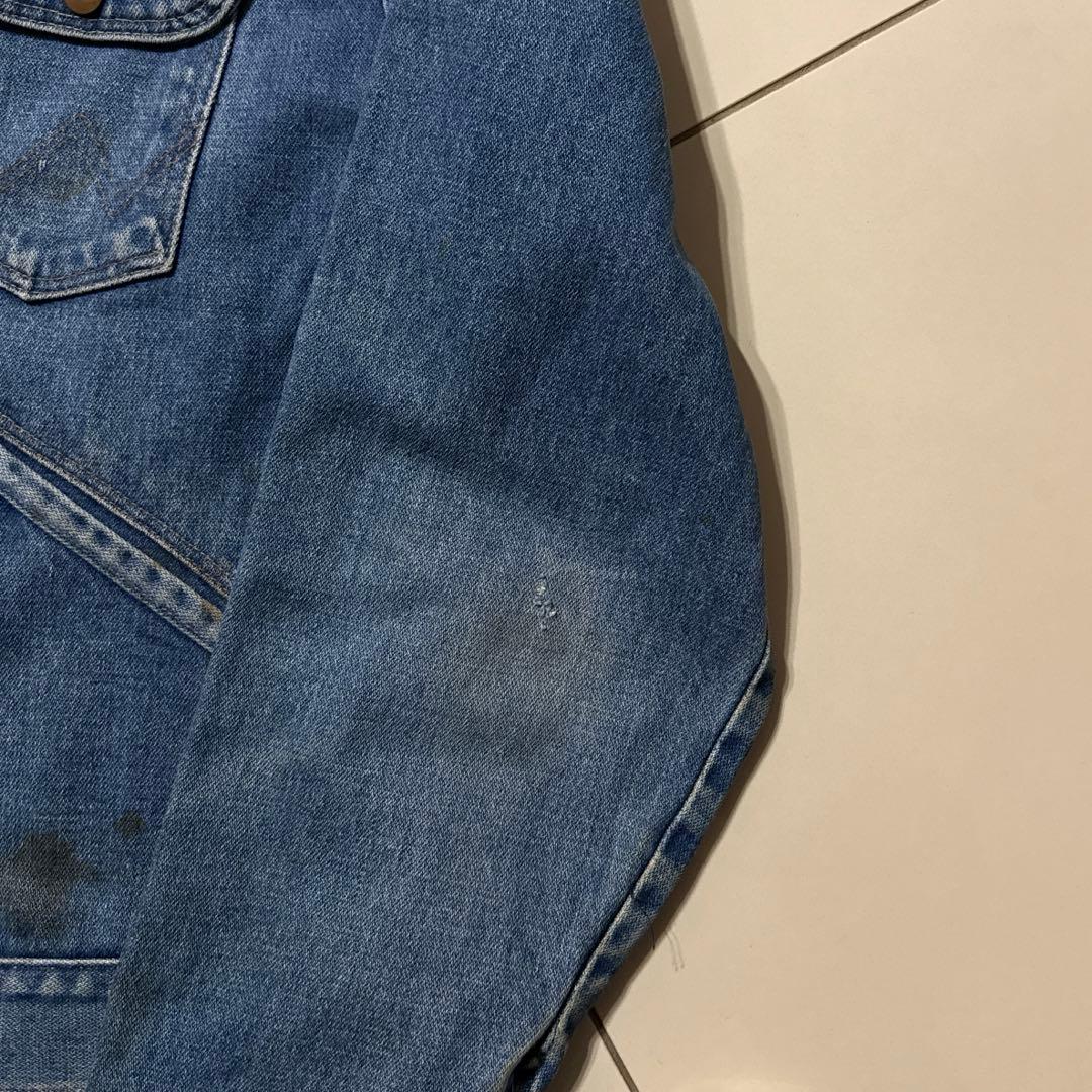 80's Wrangler ラングラー 74126NV デニムジャケット 46