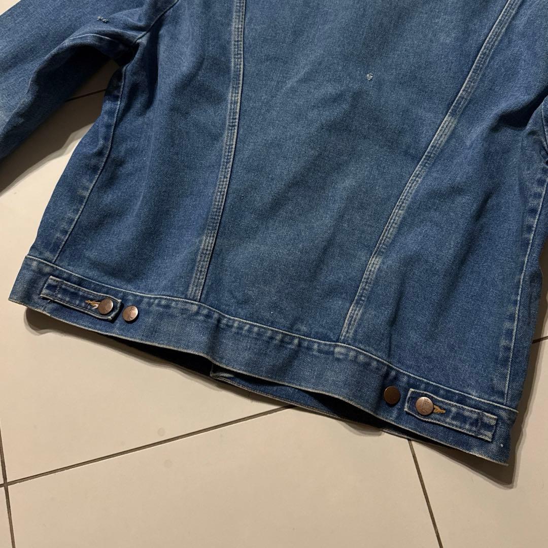 80's Wrangler ラングラー 74126NV デニムジャケット 46