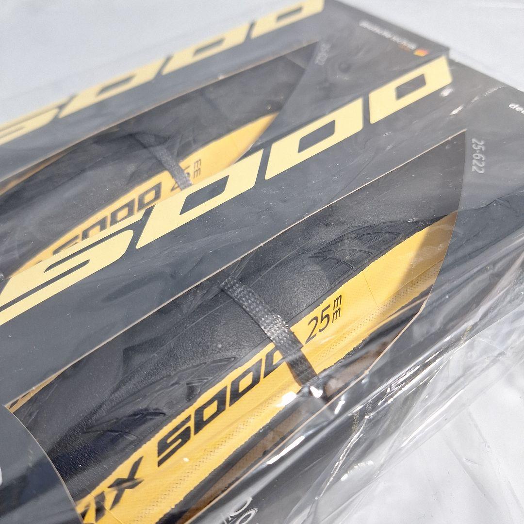 Continental GP5000 クリンチャー 25C 2本セット