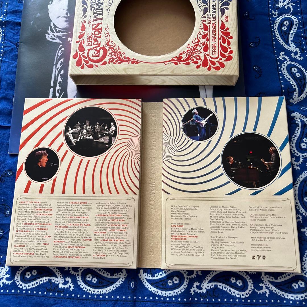 Eric Clapton & Steve Winwood Live CD・DVD