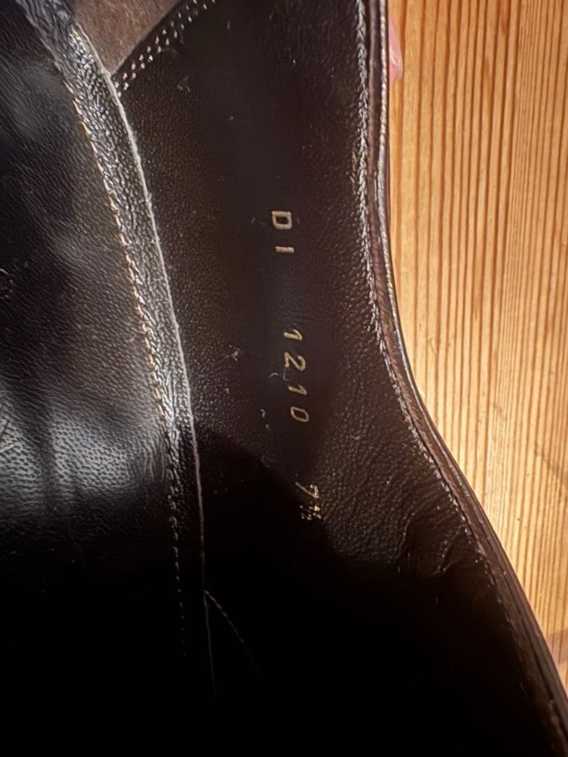 招き猫Louis Vuitton R035 ダークブラウン 靴