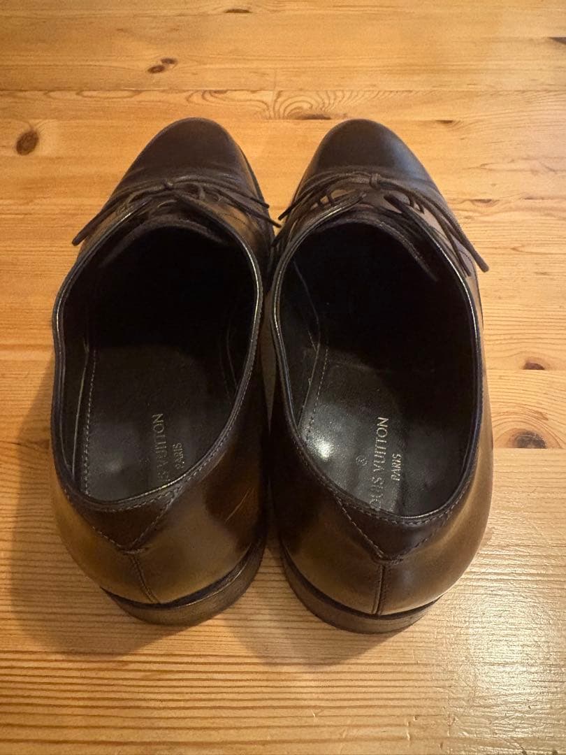 招き猫Louis Vuitton R035 ダークブラウン 靴