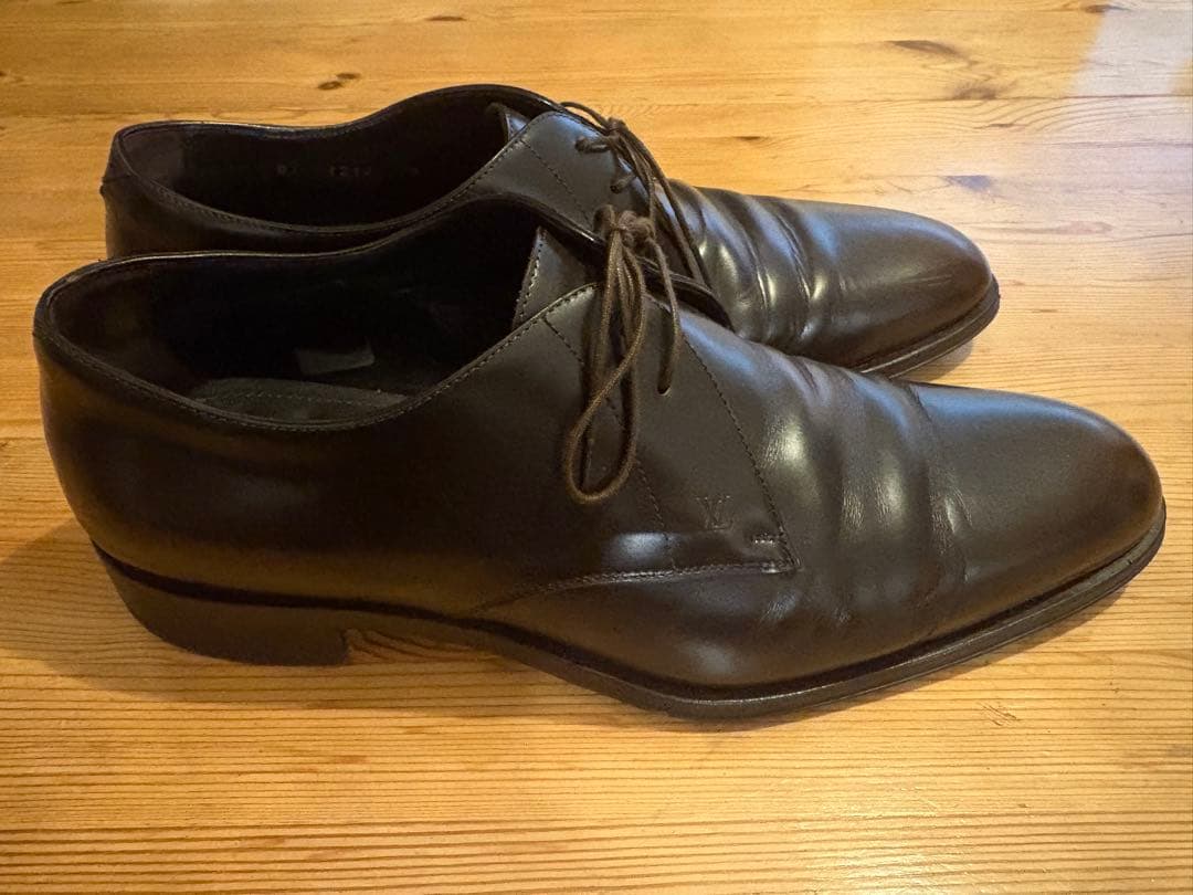 招き猫Louis Vuitton R035 ダークブラウン 靴