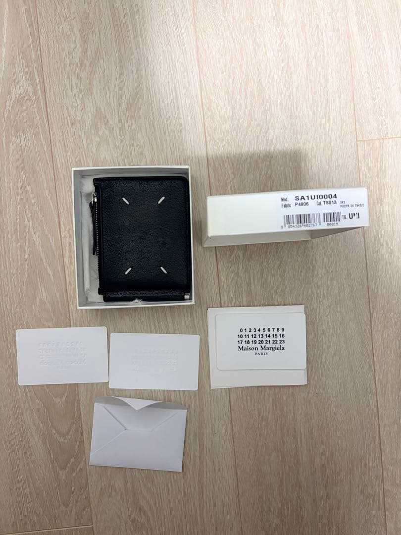 マルジェラ 二つ折り マネークリップ ケース