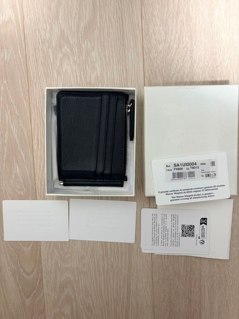 マルジェラ 二つ折り マネークリップ ケース