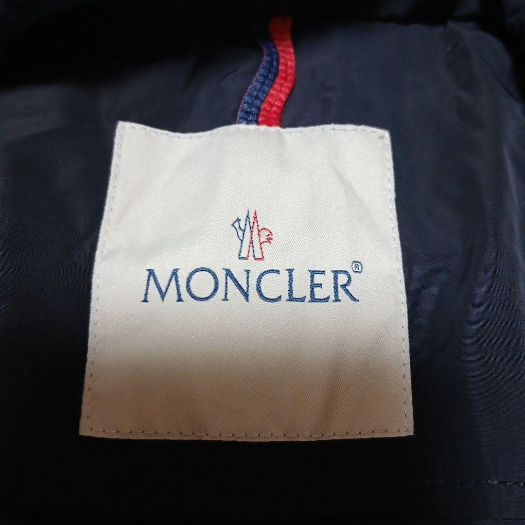 MONCLER フード付きネイビージャケットモンクレール