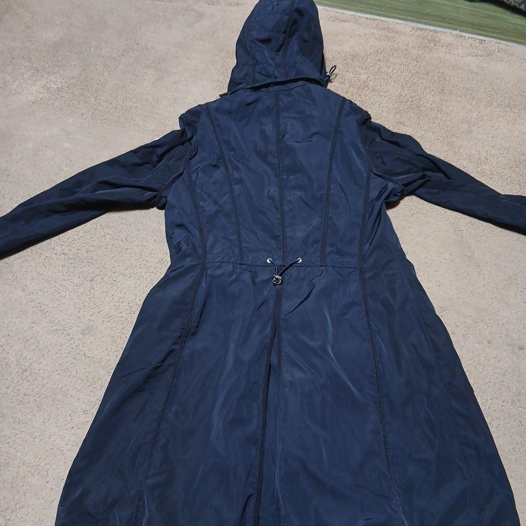 MONCLER フード付きネイビージャケットモンクレール