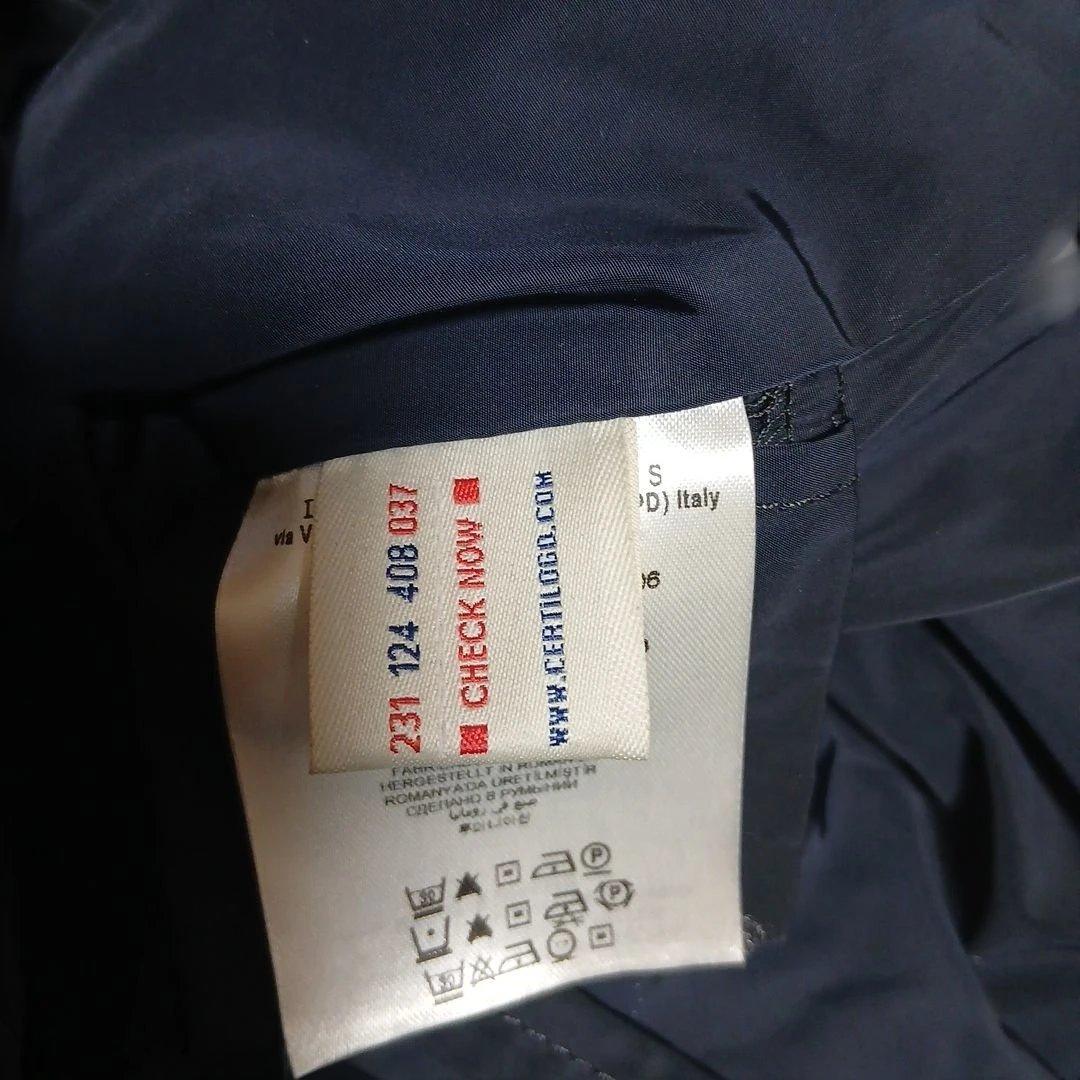 MONCLER フード付きネイビージャケットモンクレール