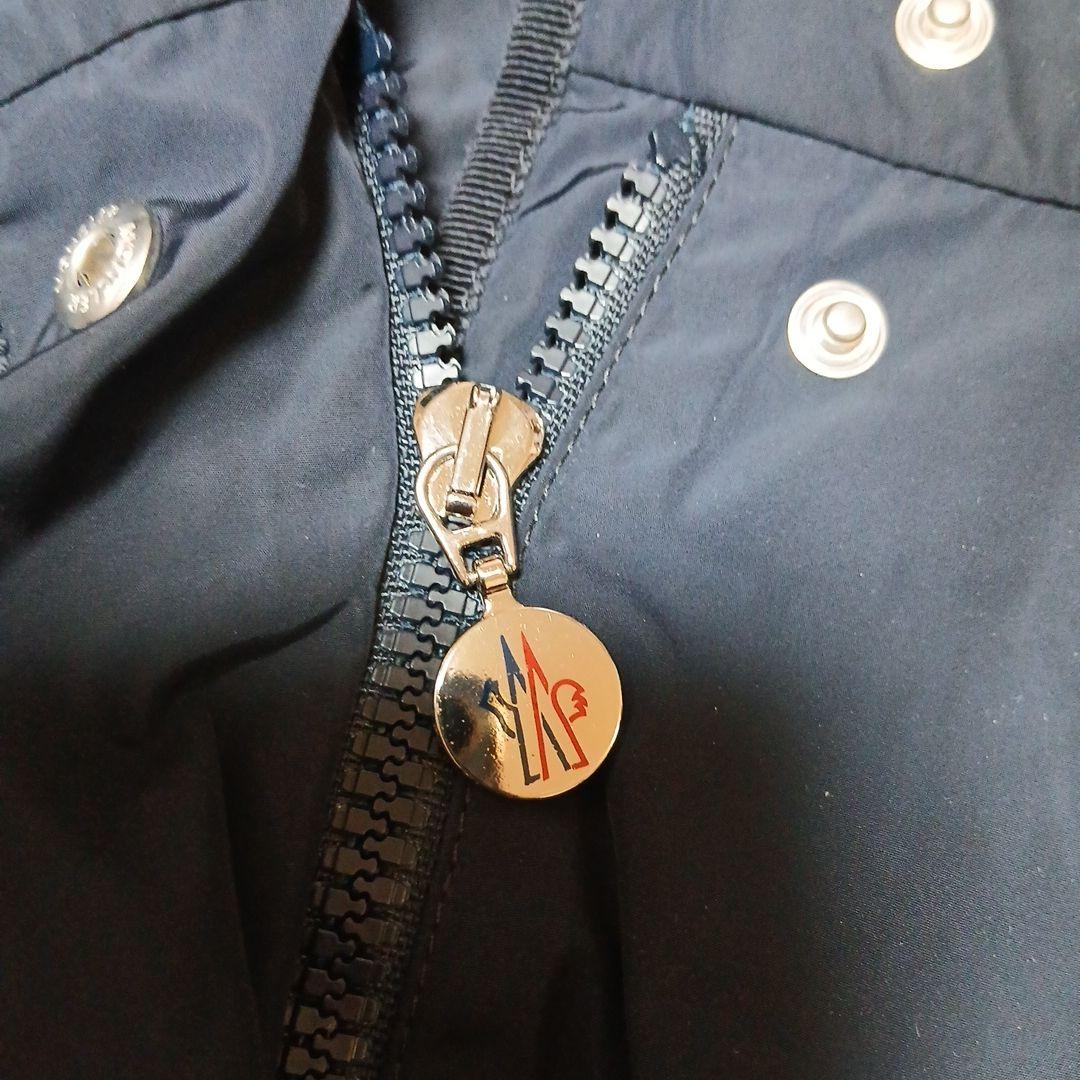 MONCLER フード付きネイビージャケットモンクレール