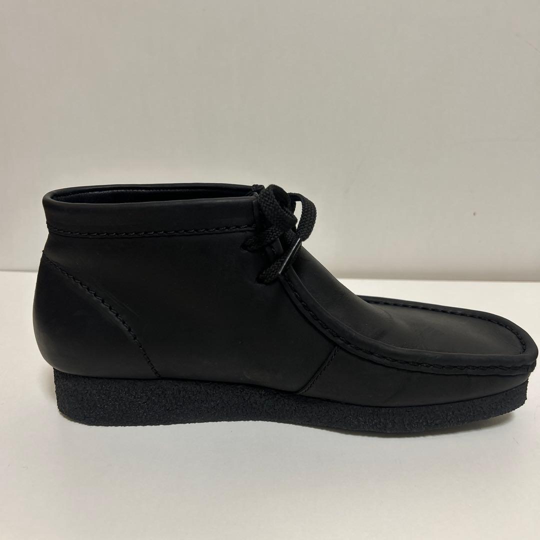 Clarks ワラビーブーツ オールレザー　UK62/1（25cm）ブラック