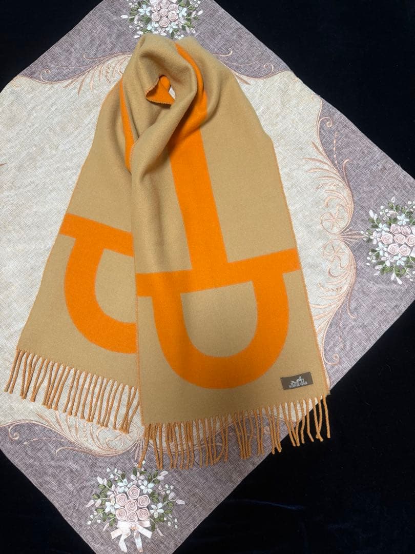 HERMESエルメス マフラー スカーフ ストール