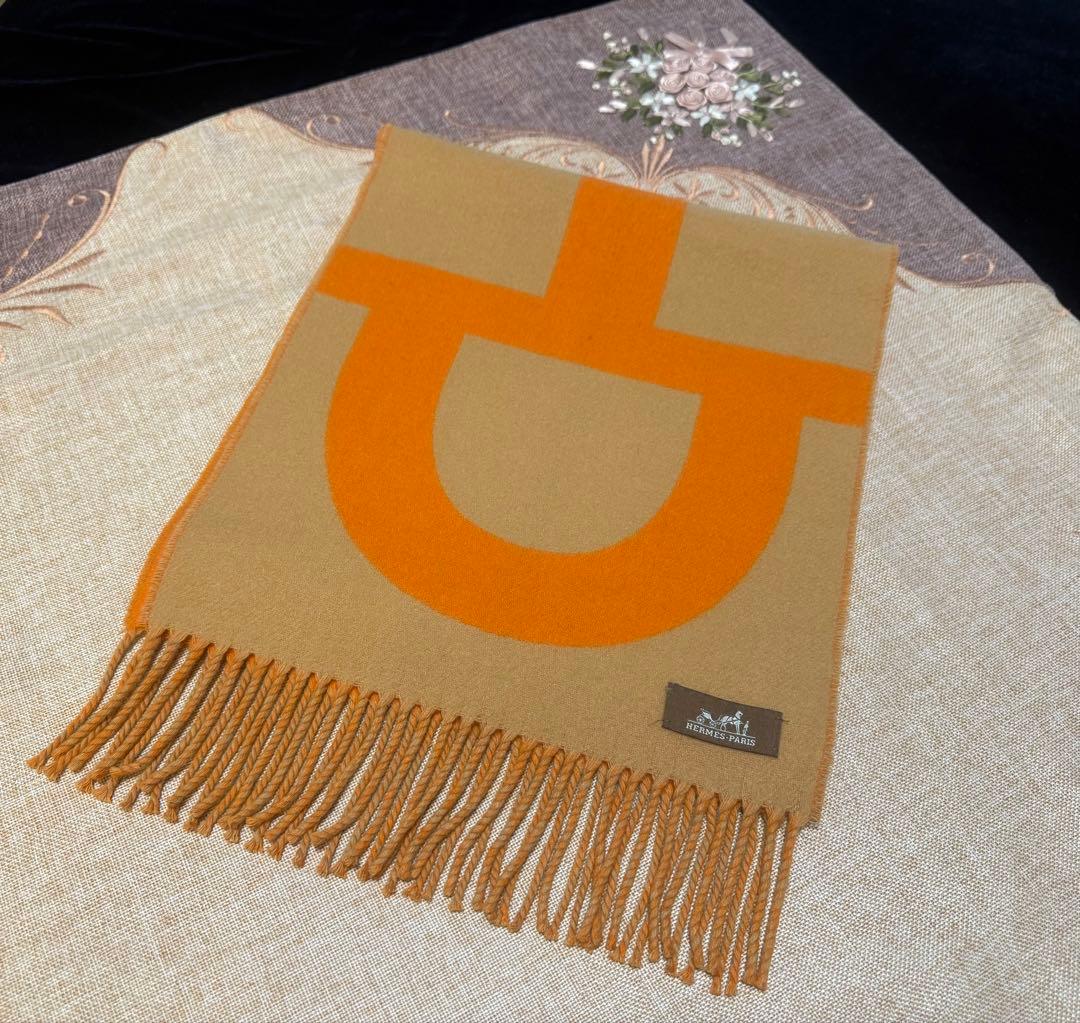 HERMESエルメス マフラー スカーフ ストール