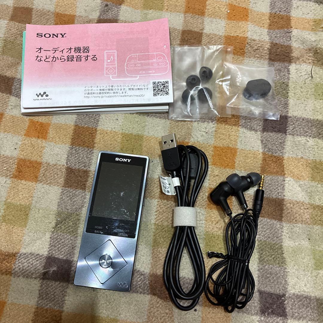 【状態良好】高級イヤホン付属　ソニー　ウォークマン　NW-A26 32GB