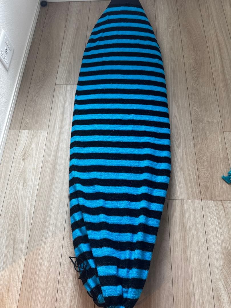 DHD 3DX ショートボード 5'9 FCSフィン リーシュコードカバーセット