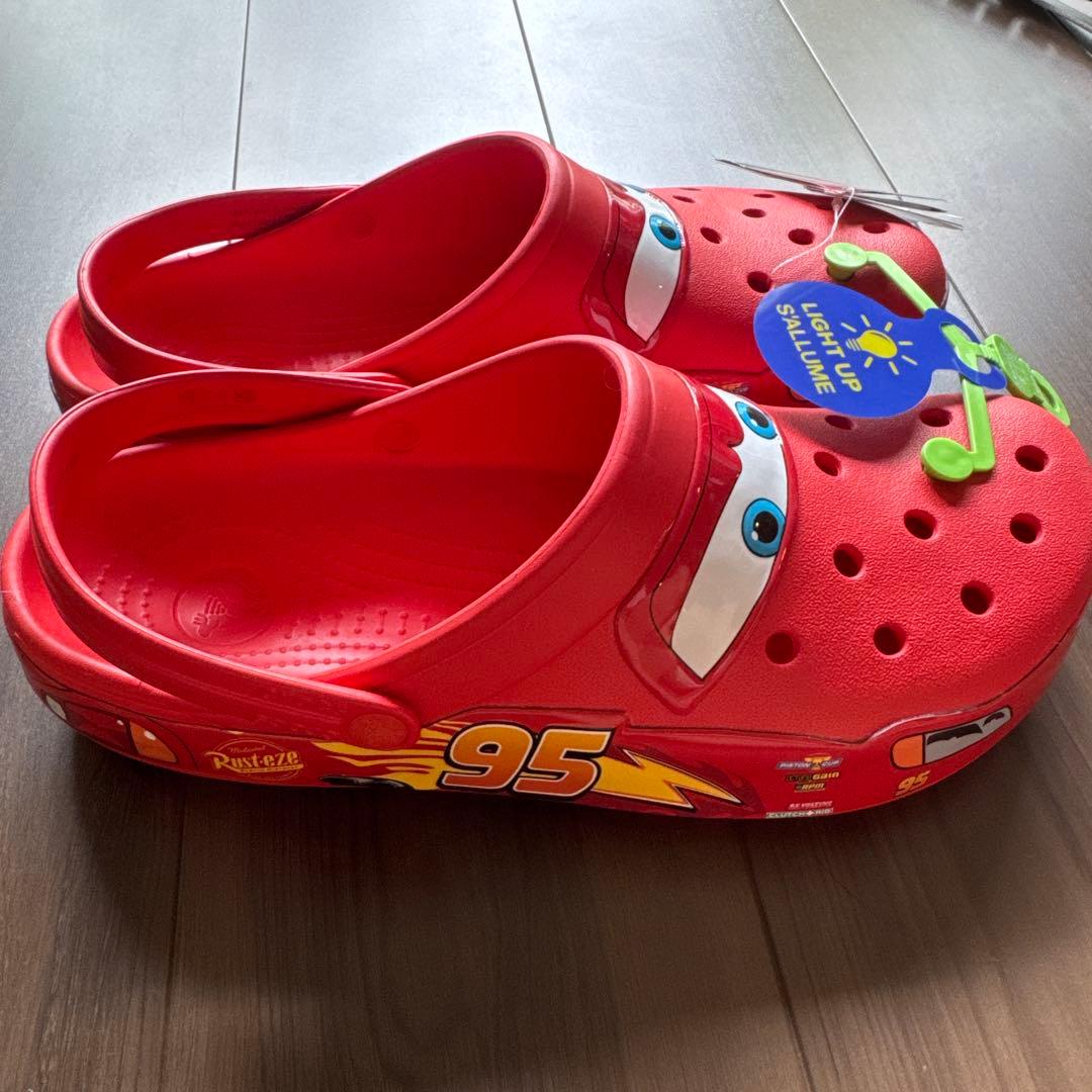 靴 Crocs lightning McQueen cars 30cm