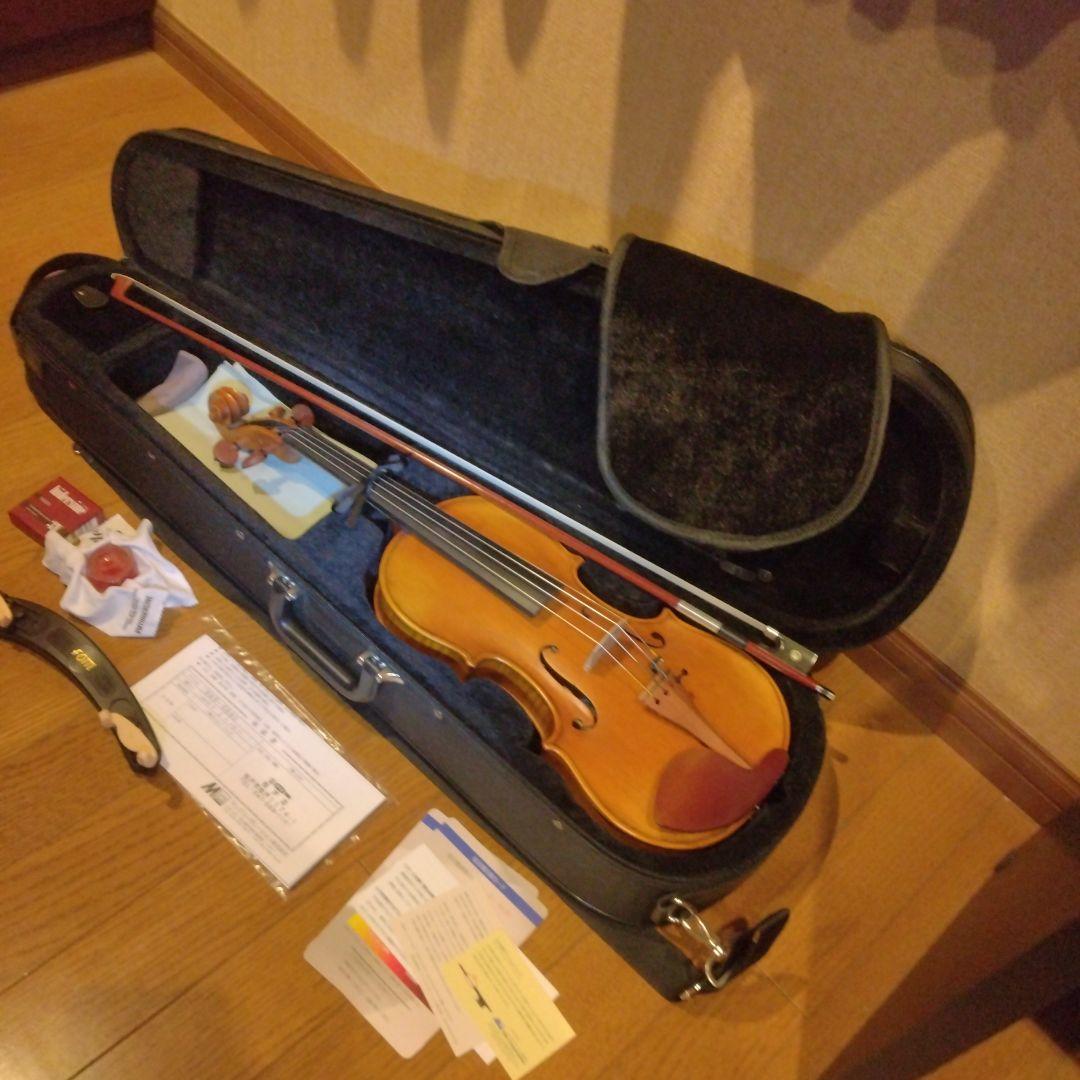 ★極美品 昨年6月購入ニコロサンティNSN-50S1 4/4 バイオリン保証書有