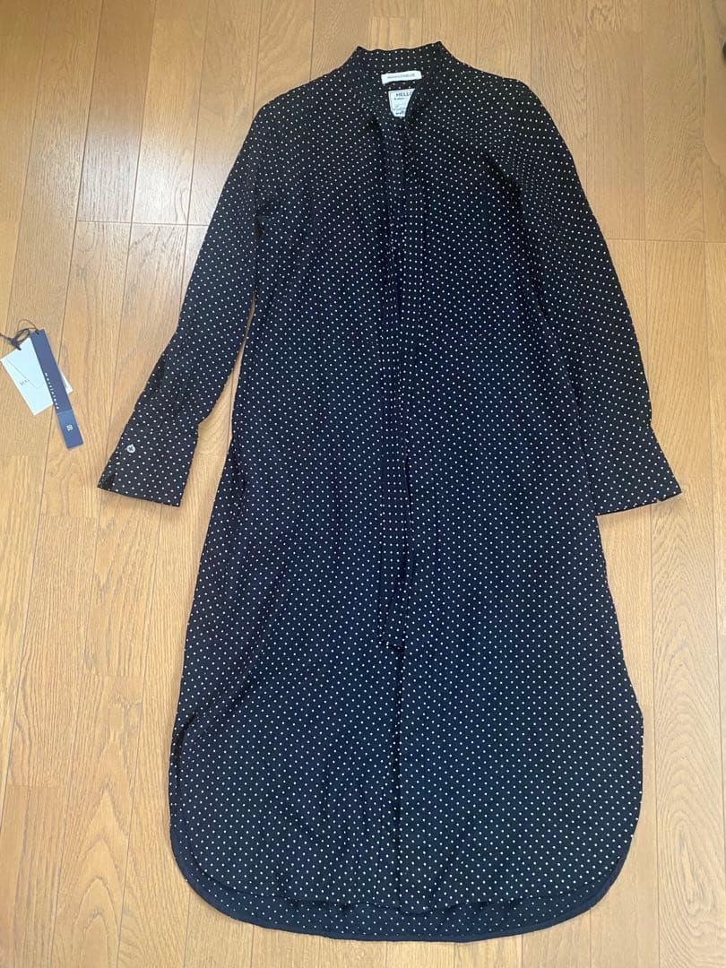 マルティニーク別注マディソンブルードットシャツワンピース