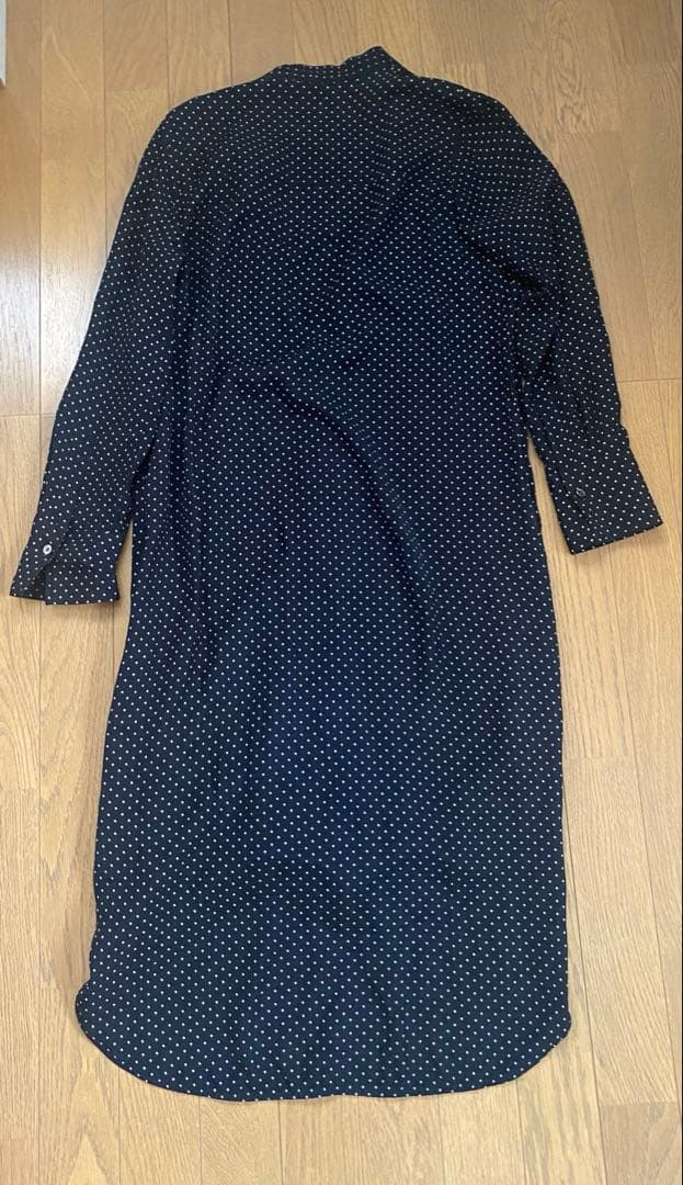 マルティニーク別注マディソンブルードットシャツワンピース