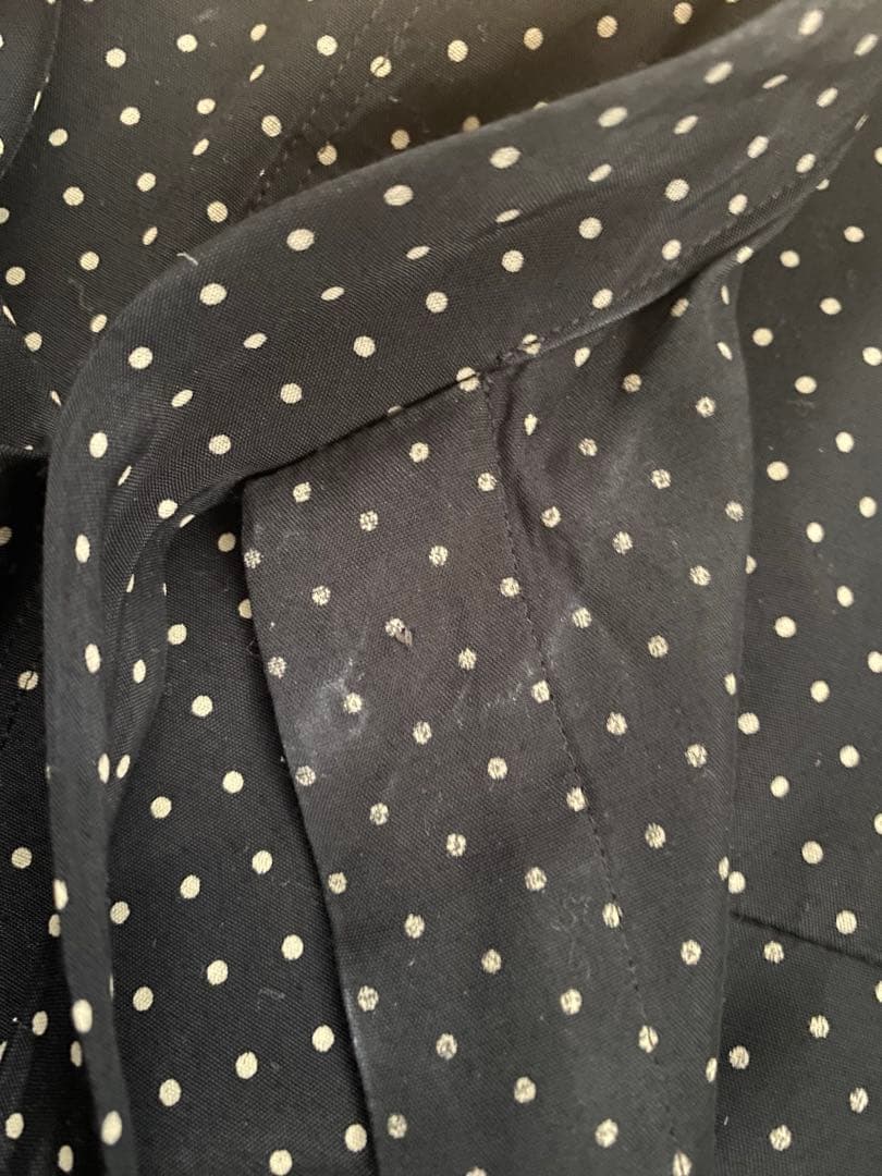 マルティニーク別注マディソンブルードットシャツワンピース