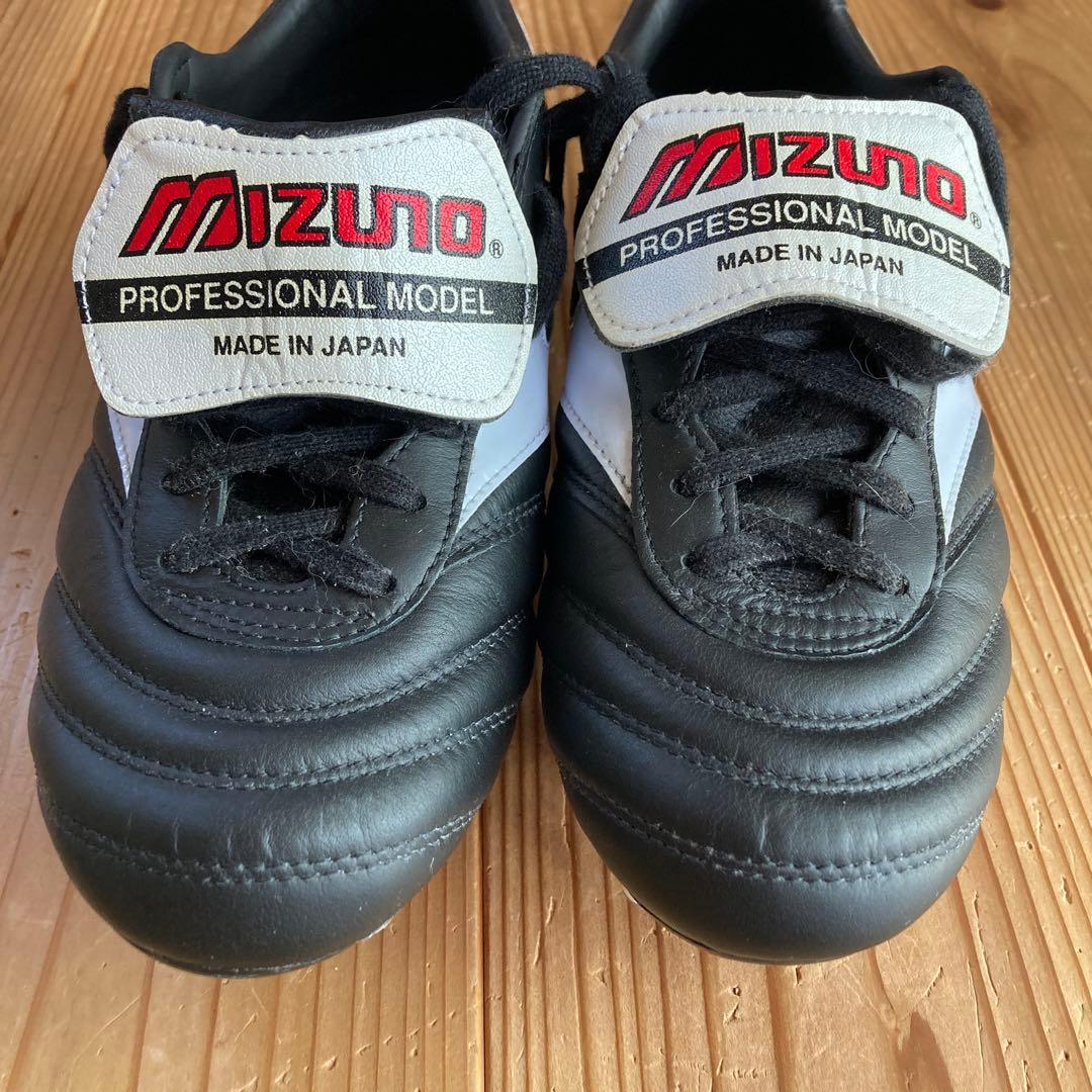 【美品】ミズノモレリアサッカースパイク取替式25.5