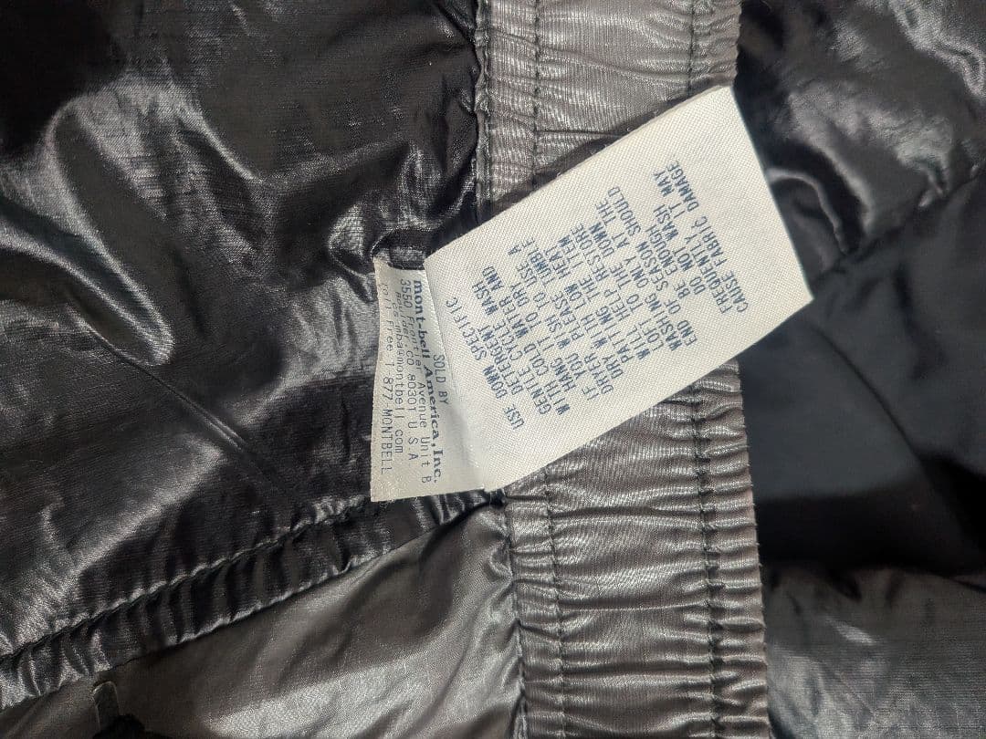 モンベル ライトアルパイン ダウンパンツ