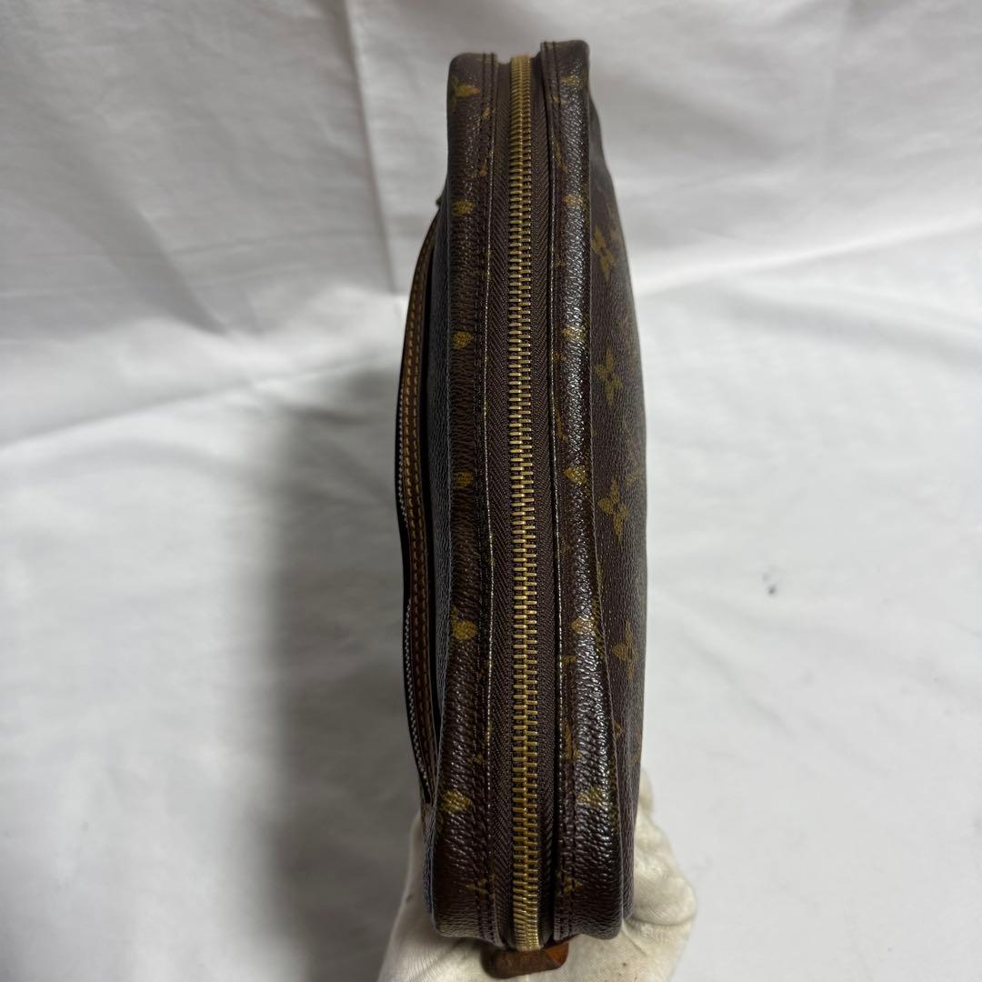 高級　ルイヴィトン　セカンドバッグ　マルリードラゴンヌ　ブラウン