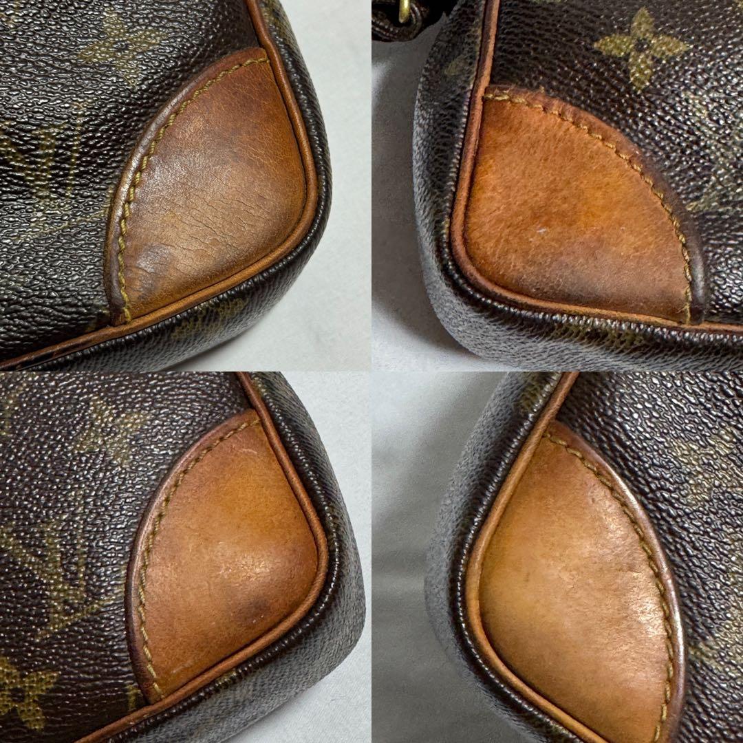 高級　ルイヴィトン　セカンドバッグ　マルリードラゴンヌ　ブラウン