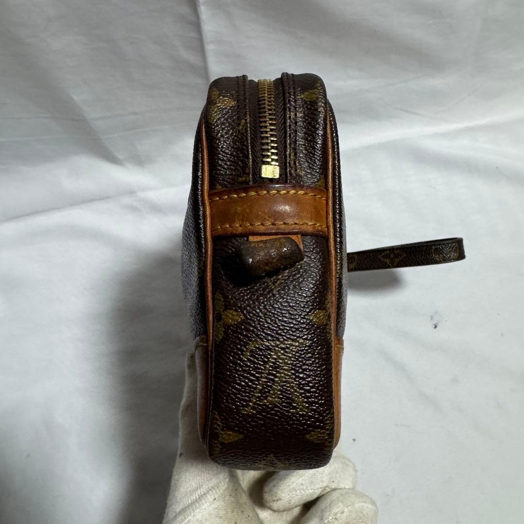 高級　ルイヴィトン　セカンドバッグ　マルリードラゴンヌ　ブラウン