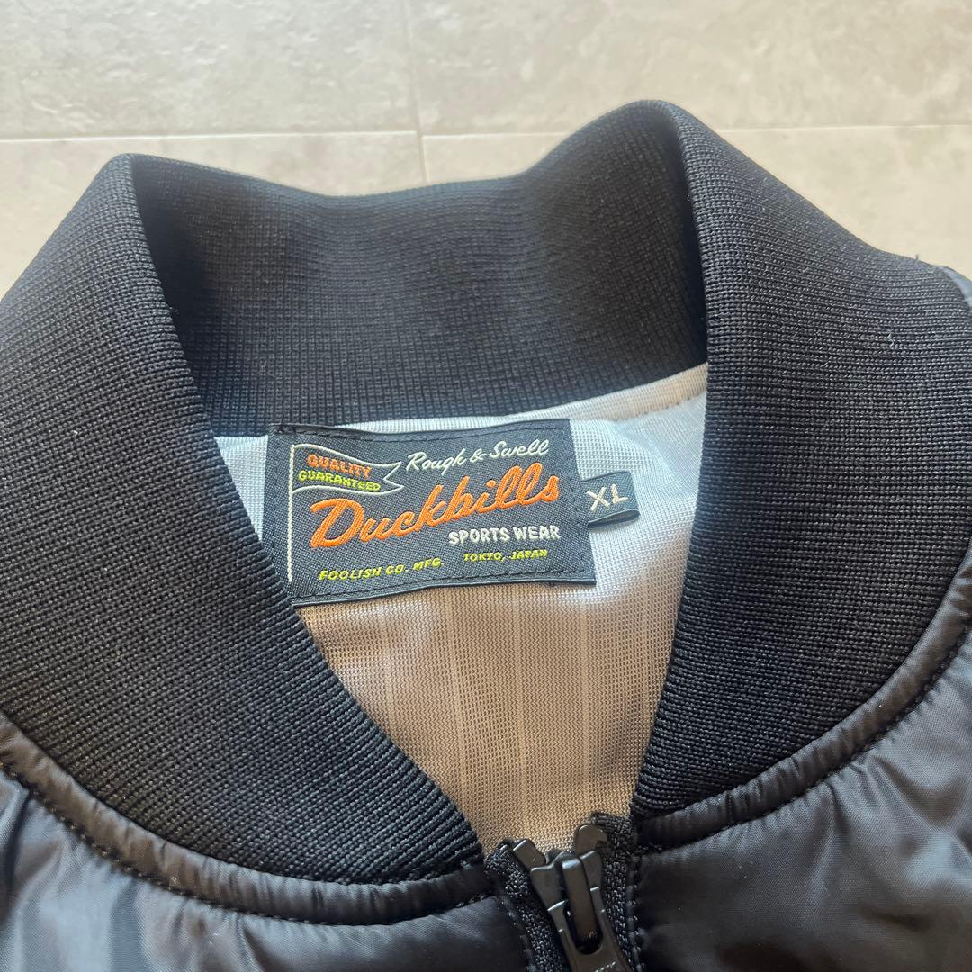 ROUGH & SWELL DUCKBILLS ジャケット XL ブラック