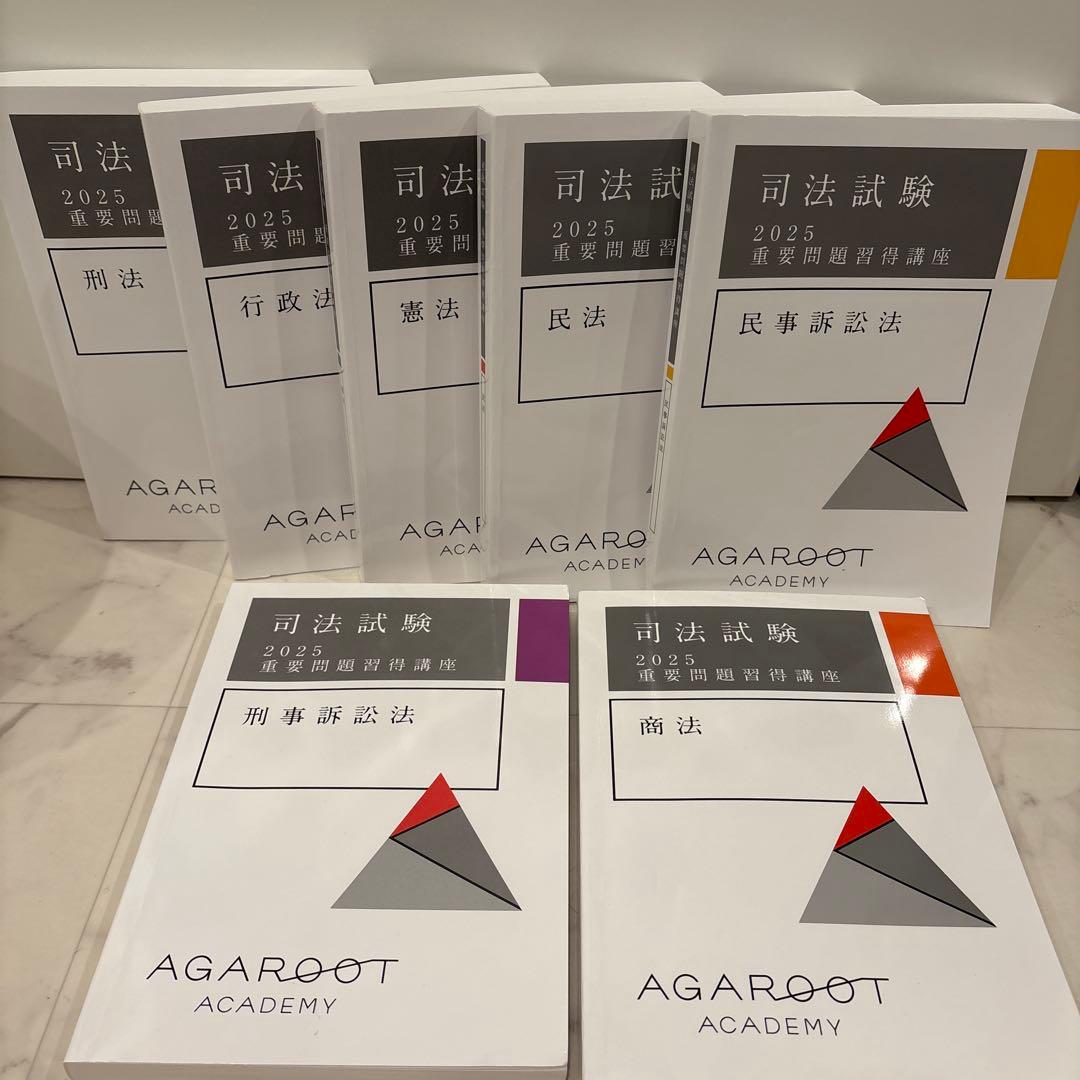 アガルート重問2025年度版