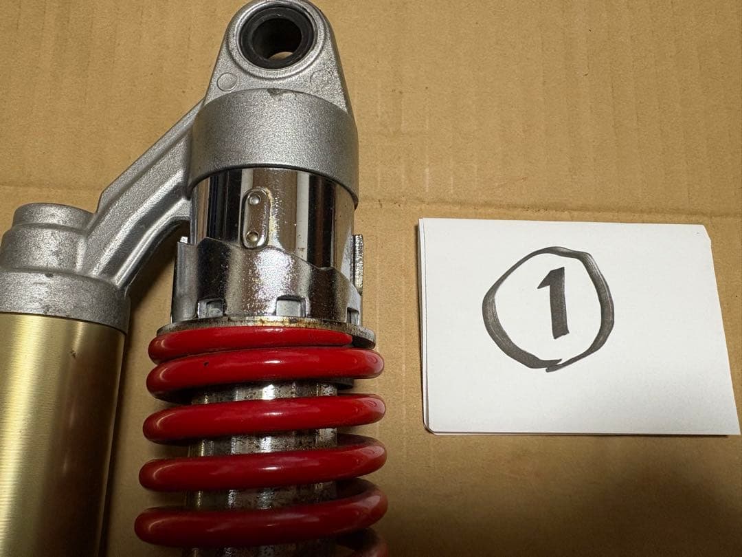 Kazaky様SHOWAサスペンション※cb400sf nc39より取外し