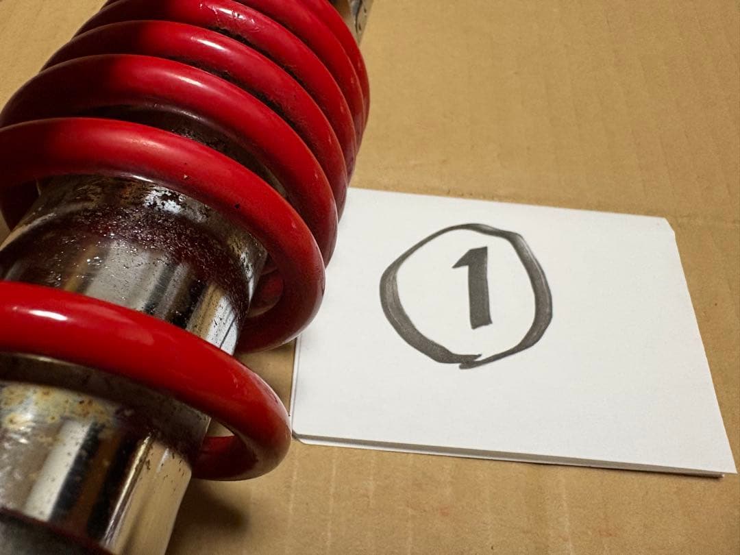 Kazaky様SHOWAサスペンション※cb400sf nc39より取外し