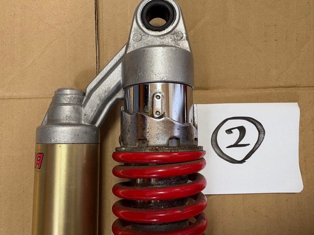 Kazaky様SHOWAサスペンション※cb400sf nc39より取外し