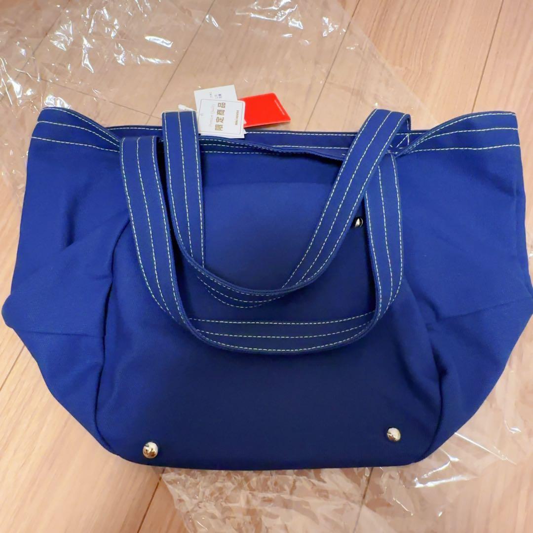 新品MIKI HOUSE ネイビー トートバッグ