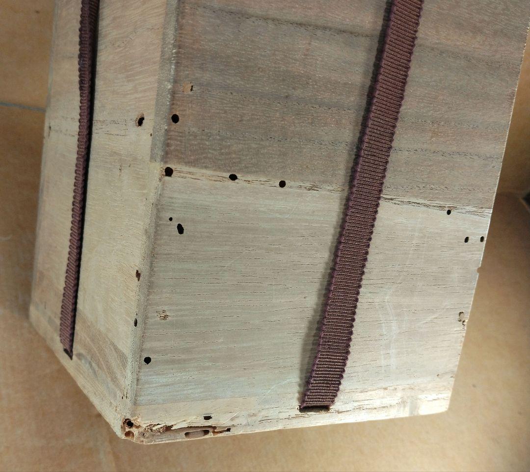 【本物保証】浜田庄司(濱田庄司）刷毛目花生(鉄絵花生）共箱 人間国宝 益子焼