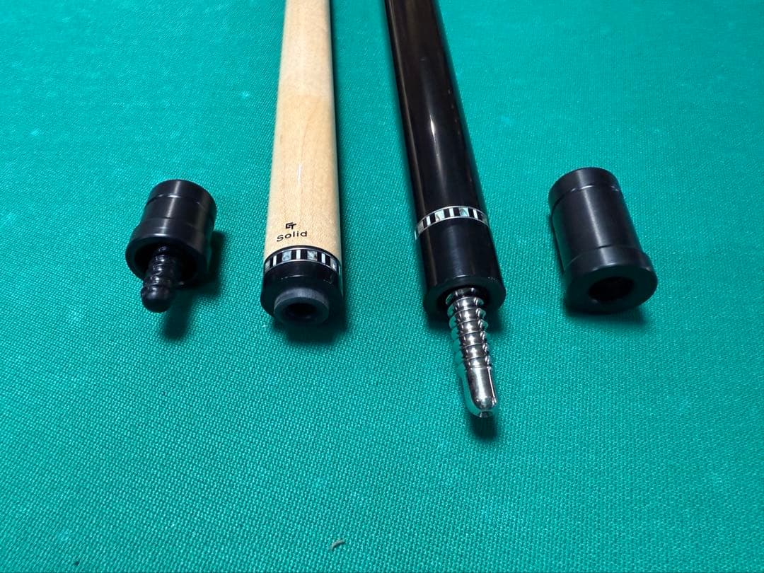 ビリヤードCUE LEES 2022 LSJ上位エボニーモデル ノーラップ