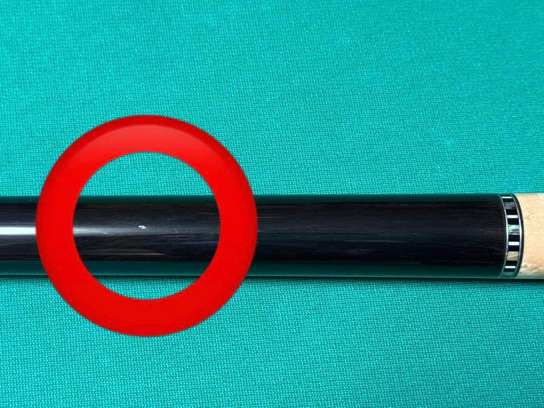 ビリヤードCUE LEES 2022 LSJ上位エボニーモデル ノーラップ